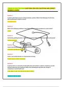  PMHNP-BC PRACTICE EXAM QUESTIONS 2024-2025 QUESTIONS AND CORRECT ANSWER A+ RATED