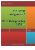 Unlock your path to success with the meticulously crafted solution for MNG3701 Assignment 2 .This comprehensive guide not only provides accurate answers to the questions but also presents well-structured explanations that showcase your understanding. Let 