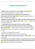 HESI RN EXIT CASE STUDY: BURNS COMPLETE WITH 2024 NGN QUESTIONS AND ANSWERS VERIFIED / A+ GRADE