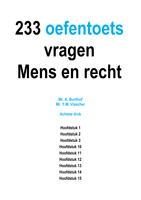 233 oefentoets vragen - MENS EN RECHT