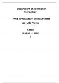 Class notes SCO207  Web Development and Design Foundations with HTML5