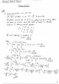 Advanced Classical Physics 2020 Exam - Full Solution