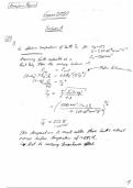 Atmospheric Physics 2020 Exam - Full Solution