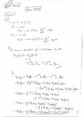 General Relativity 2020 Exam - Full Solution