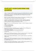 CDCR SGT. EXAM QUESTIONS AND ANSWERS 2024