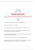 NRCME(DOT) BUNDLED EXAMS|GUARANTEED EXAM QUESTIONS|ACCURATE ANSWERS