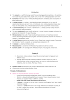 Summary Macroeconomics Chapter 1 t/m 12