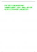 PHI BETA SIGMA FINAL  ASSESSMENT TEST REAL EXAM  QUESTIONS AND ANSWERS