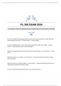 PL-300 EXAM 2024|GUARANTEED EXAM QUESTIONS WITH ACCURATE ANSWERS