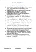 Maths, Stats & Numeracy Adult Nursing Practice Questions 5 and answers.