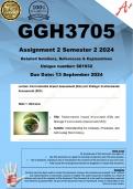 GGH3705 Assignment 2 (COMPLETE ANSWERS) Semester 2 2024 (681932) - DUE 13 September 2024