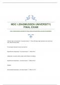 MDC I (RASMUSSEN UNIVERSITY) FINAL EXAM|GUARANTEED ACCURATE ANSWERS!!