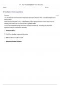 MHA 707 Exam C (CH 6,7,8MO) Questions With All Correct answers!!