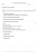 Grassroots Referee Online Course Study Guide Questions & Answers Already Graded A+