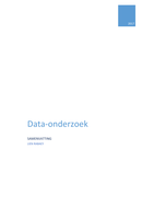 Data-onderzoek Bedrijfsmanagement Vives