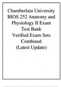 BIOS 252 Anatomy and Physiology II Exam (2024/2025)