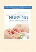 TEST BANK --MATERNAL-NEWBORN NURSING: THE CRITICAL COMPONENTS OF NURSING CARE (W/ DAVISEDGE ACCESS CODE) THIRD EDITION BY LINDA DURHAM, ROBERTA; CHAPMAN . ALL CHAPTERS INCLUDED