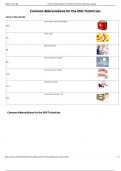 Common Abbreviations for the EKG Technician Flashcards _ (ALL CHAPTERS, complete questions