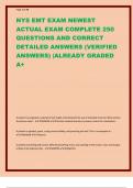 NYS EMT EXAM NEWEST  ACTUAL EXAM COMPLETE 250  QUESTIONS AND CORRECT  DETAILED ANSWERS (VERIFIED  ANSWERS) |ALREADY GRADED  A+ A patient has ingested a substance that might contraindicate the use of activated charcoal. What actions  should you take? - ANS