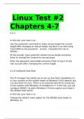 Linux Test #2 Chapters 4-7