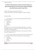 Test Bank for Pharmacology a Patient-Centered Nursing Process Approach 10th Edition By Linda McCuistion, Kathleen DiMaggio, Mary Beth Winton, Jennifer Yeager 2024 A+