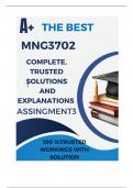 MNG3702 Assignment 1 (COMPLETE ANSWERS) Semester 2 2024 (605474) - DUE 25 July 2024