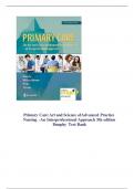 Primary Care: Art and Science of Advanced Practice Nursing - An Interprofessional Approach 5th edition Dunphy Test Bank  