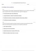 TRAUMA/SCI/TBI/ICP NCLEX QUESTIONS & ANSWERS RATED 100% CORRECT!!