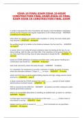 OSHA 10 FINAL EXAM OSHA 10-HOUR CONSTRUCTION FINAL EXAM,OSHA-10 FINAL EXAM OSHA 10 CONSTRUCTION FINAL EXAM