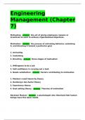 Engineering Management (Chapter 7)