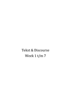 Tekst & Discourse 