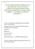 ATI NUTRITION PROCTORED EXAM  2024 NEWEST ACTUAL EXAM  COMPLETE 70 QUESTIONS WITH  DETAILED VERIFIED ANSWERS (100%  CORRECT ANSWERS) /ALREADY  GRADED A+