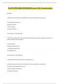 HAZWOPER 8HR REFRESHER Lesson 2 Site Characterization