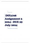 INF3708 Assignment 3 2024 - DUE 29 July 2024