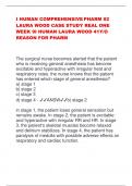 I HUMAN COMPREHENSIVE PHARM #2 LAURA WOOD CASE STUDY REAL ONE WEEK 9I HUMAN LAURA WOOD 41Y/O REASON FOR PHARM