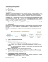 Marketingmanagement (Chaltin J.) - Samenvatting