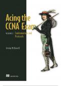 Acing the CCNA Exam, Volume 1: Fundamentals and Protocols (1) with complete solution