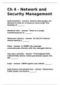 Ch 4 - Network and Security Management.