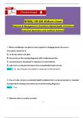 NR606 / NR 606 Midterm Exam Qs & Ans (Latest 2024 / 2025): Diagnosis & Management in Psychiatric Mental Health II Practicum (Verified Answers)