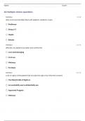  UNITEK VN EXAM 1, SEMESTER 1 QUESTIONS WITH VERIFIED ANSWERS ALREADY GRADED A+