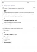 ARDMS SPI STUDY GUIDE QUESTIONS WITH VERIFIED ANSWERS ALREADY GRADED A+