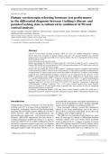 Human corticotropin releasing hormone test performance in the differential diagnosis between Cushing’s disease and pseudo-Cushing state is enhanced by combined ACTH and cortisol analysis