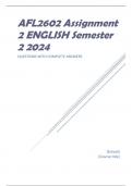  AFL2602 Assignment 2 ENGLISH Semester 2 2024