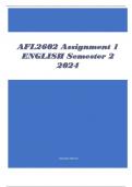 AFL2602 Assignment 1 ENGLISH Semester 2 2024