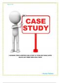 I-HUMAN CYRUS HORTON CASE STUDY 57-YEAR-OLD MALE WITH ACUTE LEFT KNEE PAIN FOR 2 DAYS COMPREHENSIVE CASE STUDY CYRUS HORTON WITH (history, physical exam, assessment, test results, diagnosis, plan & summary) ON CYRUS HORTON KNEE PAIN