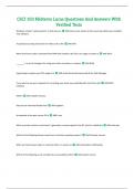 CSCI 103 Midterm Lucas Questions And Answers With Verified Tests