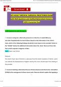 ATI RN Adult Med Surg Proctored (3 Different Version Exam) (2023 / 2024) with NGN Questions and Verified Rationalized Answers, 100% Guarantee Pass