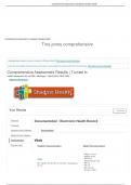 Comprehensive Assessment Result Completed Shadow Health Tina jones comprehensive