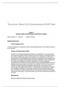 Week 9 Shadow Health Comprehensive SOAP Note Template