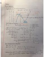 Curve Sketching and Sign Graphs